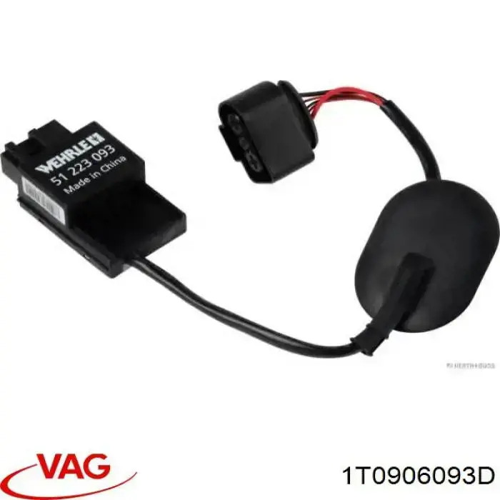 Do koszyka 1T0906093D VAG Sterownik pompy paliwa