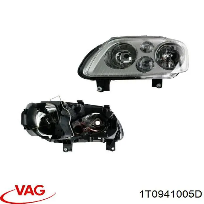 Reflektor lewy VAG 1T0941005D cena, od 132,80 USD
