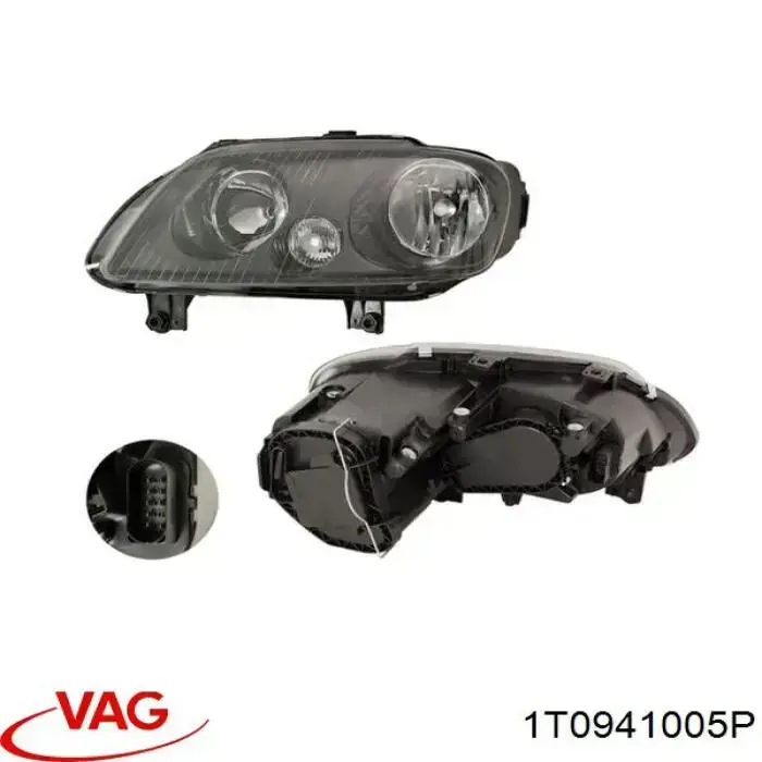 Reflektor lewy VAG 1T0941005P cena, od 155,60 USD