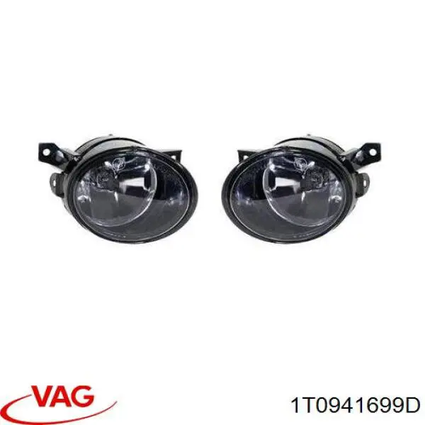 1T0941699D VAG Lampa przeciwmgielna lewa