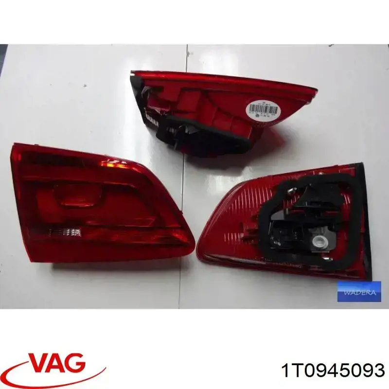 1T0945093 VAG Lampa zespolona tylna lewa wewnętrzna