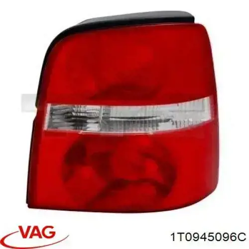 1T0945096C VAG Lampa zespolona tylna prawa