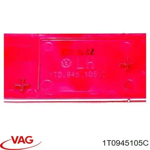 Lampa odblaskowa zderzaka tylnego lewa Autotechteile 3945061