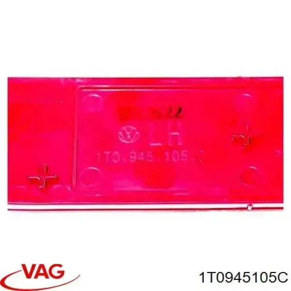 Do koszyka 3945061 Autotechteile Lampa odblaskowa zderzaka tylnego lewa