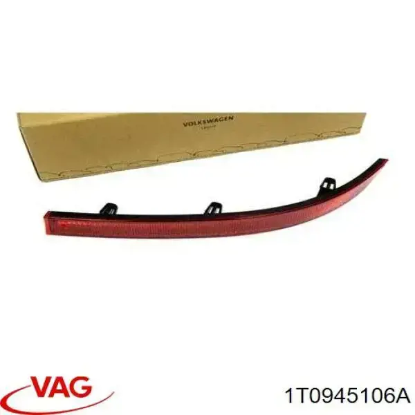 1T0945106A VAG Lampa odblaskowa zderzaka tylnego prawa