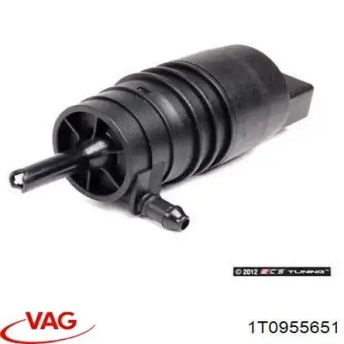 Pompka spryskiwacza szyby przedniej VAG 1T0955651 cena, od 44,54 USD