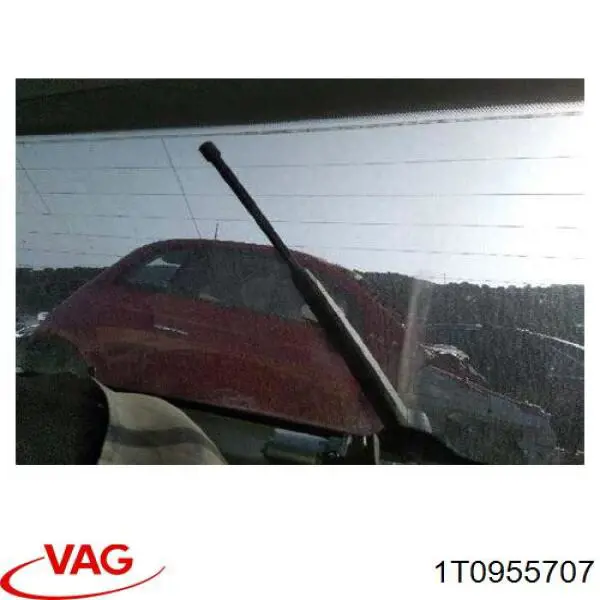 1T0955707 VAG Ramię wycieraczki szyby tylnej