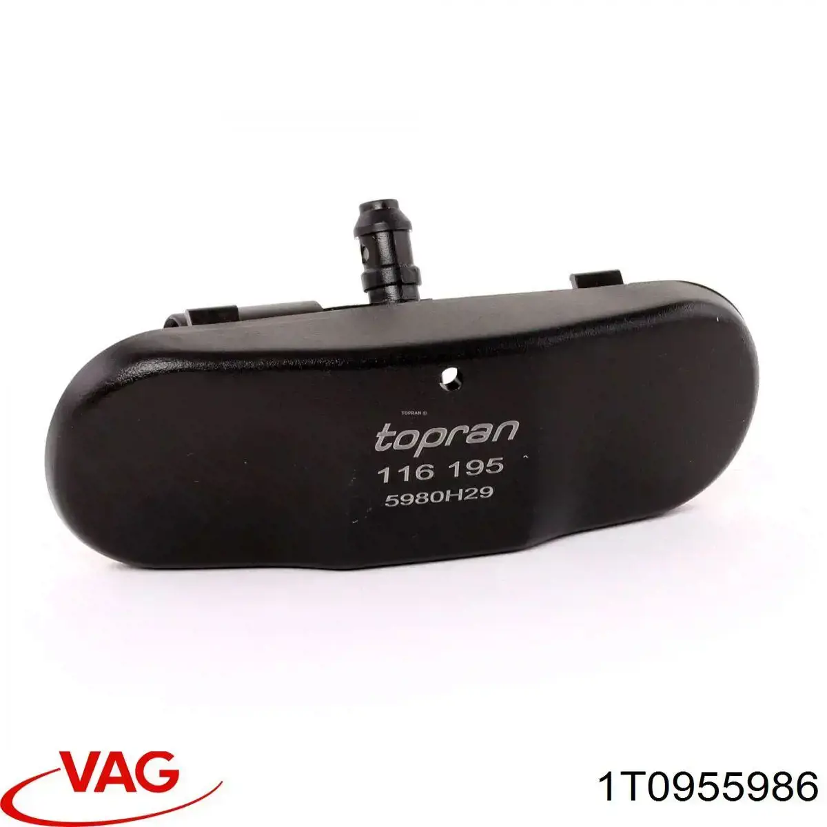 Do koszyka 1T0955986 VAG Dysza spryskiwacza szyby przedniej