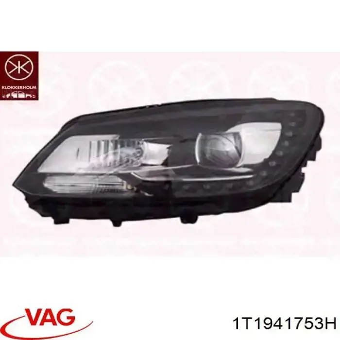 1T1941753H VAG Reflektor lewy
