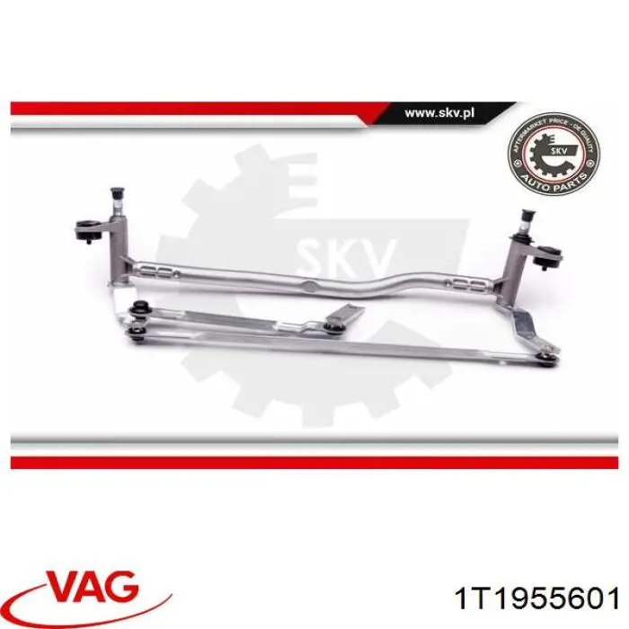1T1955601 VAG Mechanizm wycieraczek