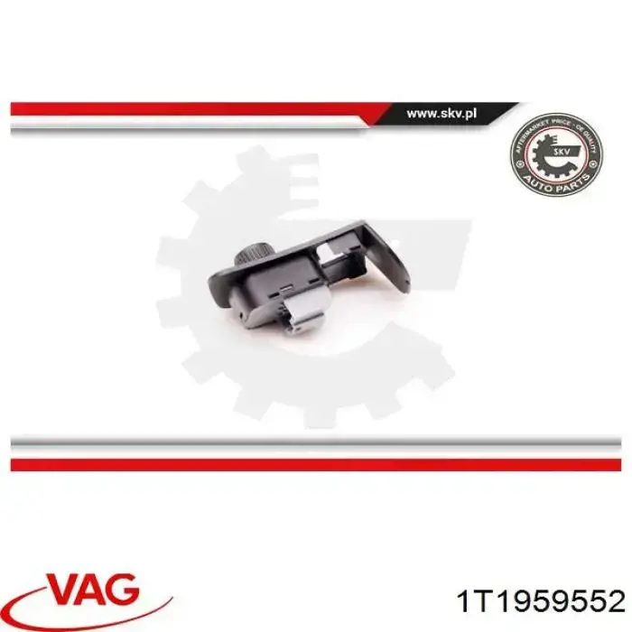 Sterownik lusterek bocznych, na drzwi VAG 1T1959552 cena, od 18,34 USD
