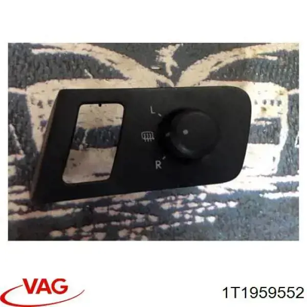 Sterownik lusterek bocznych, na drzwi 1T1959552 VAG
