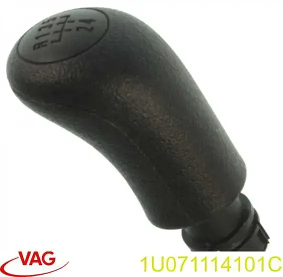 Do koszyka 1U0711141 VAG Rękojeść dźwigni biegów