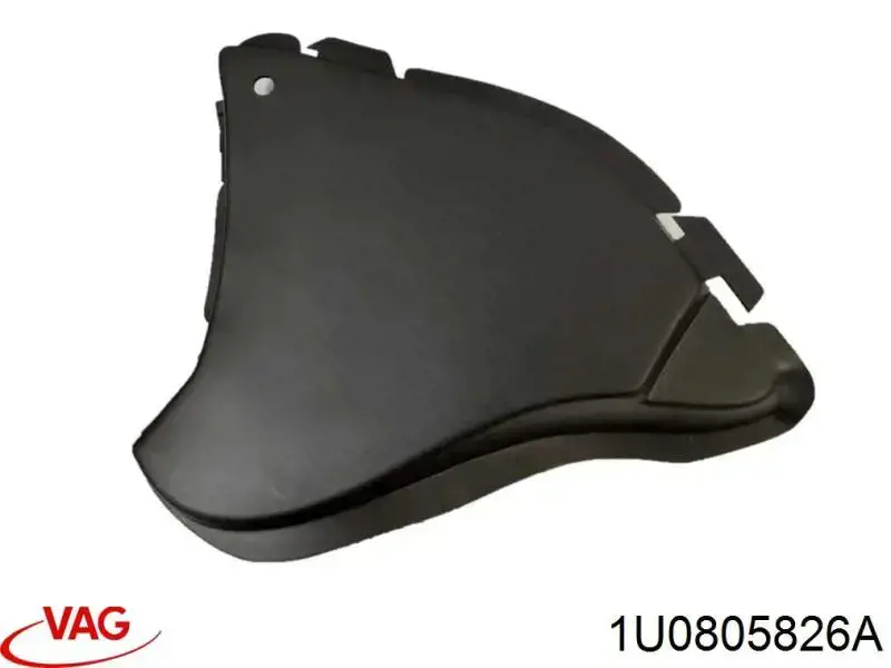 1U0805826A VAG Deflektor przedniego zderzaka prawy