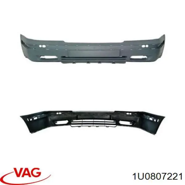 1U0807221 VAG Zderzak przedni