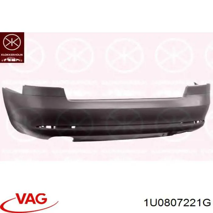 1U0807221G VAG Zderzak przedni