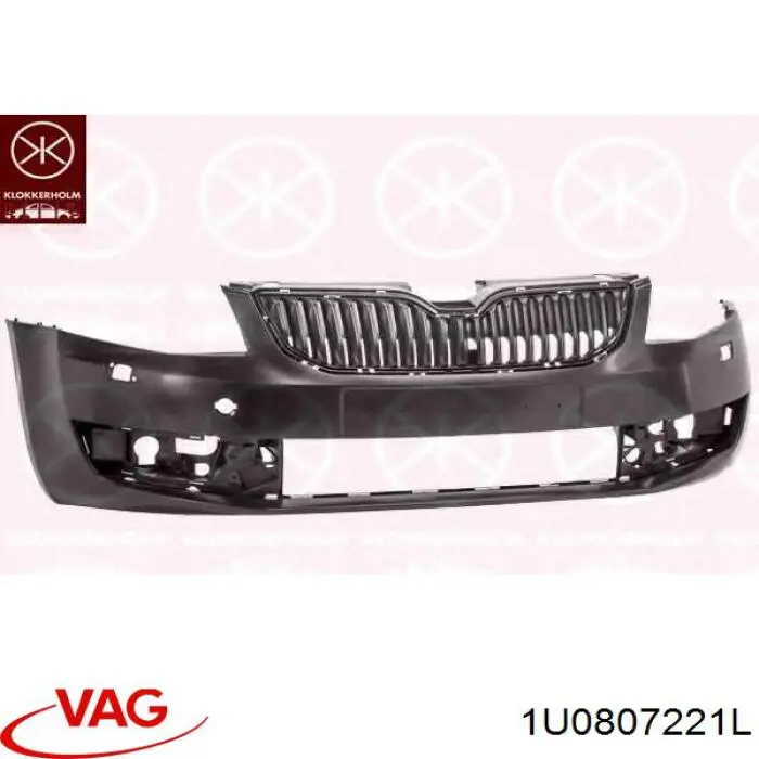 1U0807221L VAG Zderzak przedni