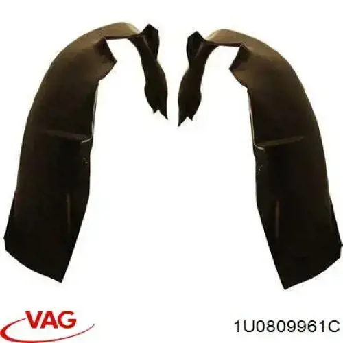 Nadkole błotnika przedniego lewe VAG 1U0809961C cena, od 21,70 USD