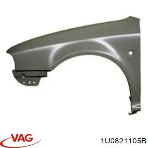 Błotnik przedni lewy VAG 1U0821105B cena, od 88,81 USD