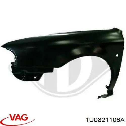 1U0821106A VAG Błotnik przedni prawy