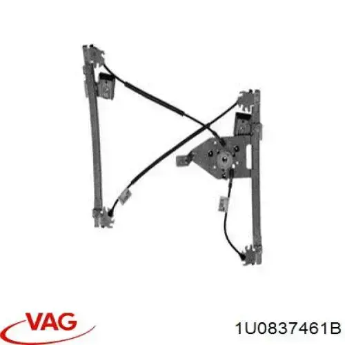 1U0837461B VAG Mechanizm podnoszenia szyby drzwi przednich lewych