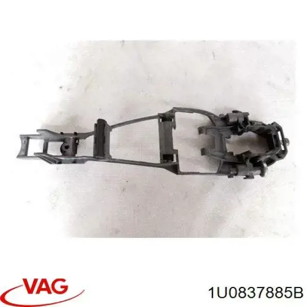 Pałąk zewnętrznej klamki drzwi przednich lewej VAG 1U0837885B cena, od 37,46 USD