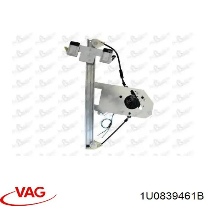 Do koszyka 1U0839461B VAG Mechanizm podnoszenia szyby drzwi tylnych lewych
