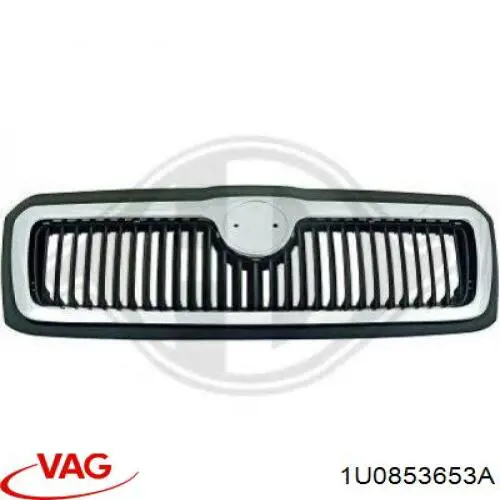 Atrapa chłodnicy VAG 1U0853653A cena, od 26,35 USD