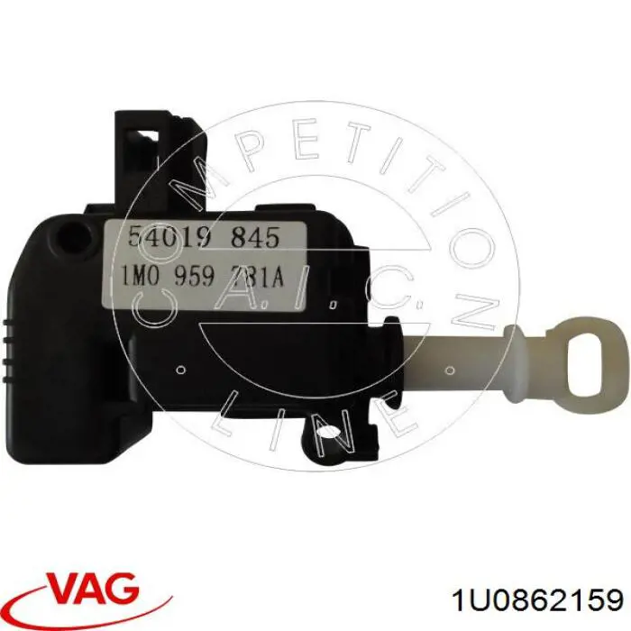 Silniczek zamka klapy bagażnika (drzwi 3/5 tylnych) VAG 1U0862159 cena, od 15,82 USD