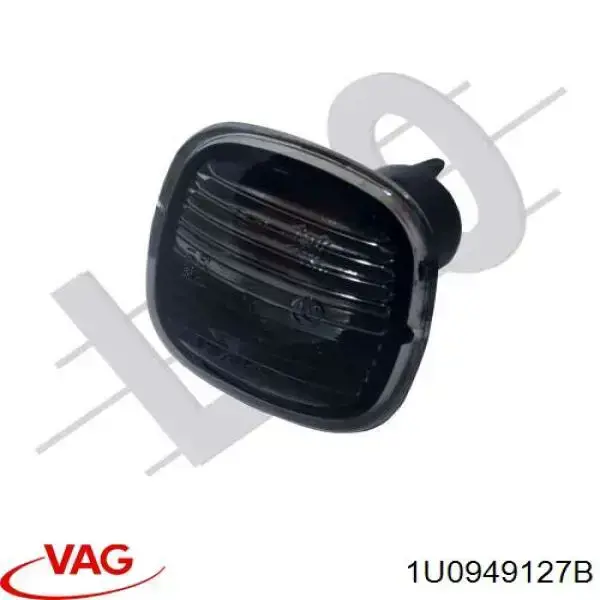 Powtarzacz kierunkowskazu na błotniku VAG 1U0949127B cena, od 10,54 USD
