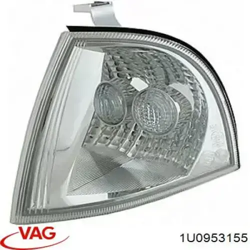 Kierunkowskaz lewy VAG 1U0953155 cena, od 15,70 USD