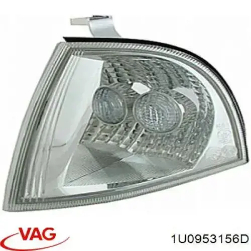 Kierunkowskaz prawy VAG 1U0953156D cena, od 18,84 USD