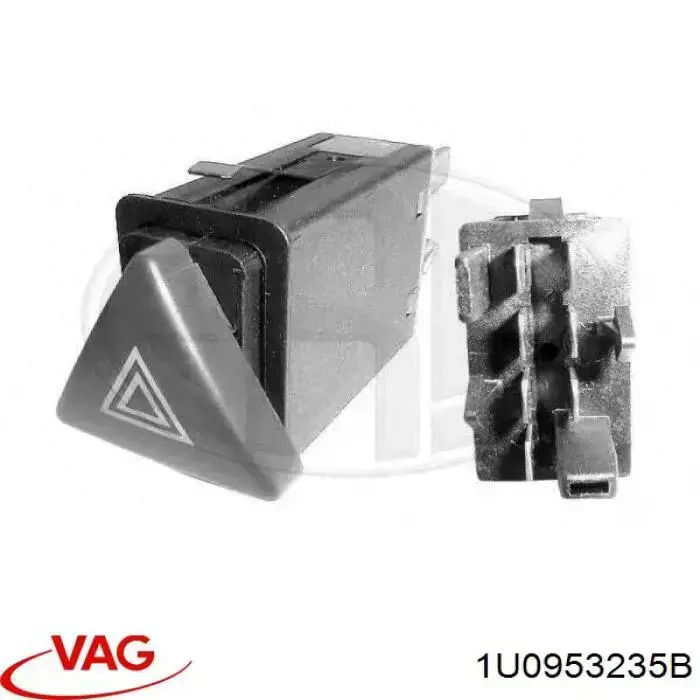 Przycisk włączania światła awaryjnego VAG 1U0953235B cena, od 40,92 USD