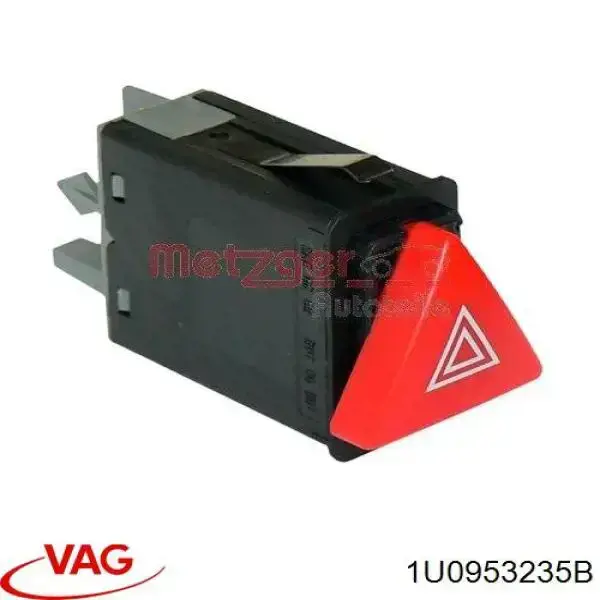 Do koszyka 1U0953235B VAG Przycisk włączania światła awaryjnego