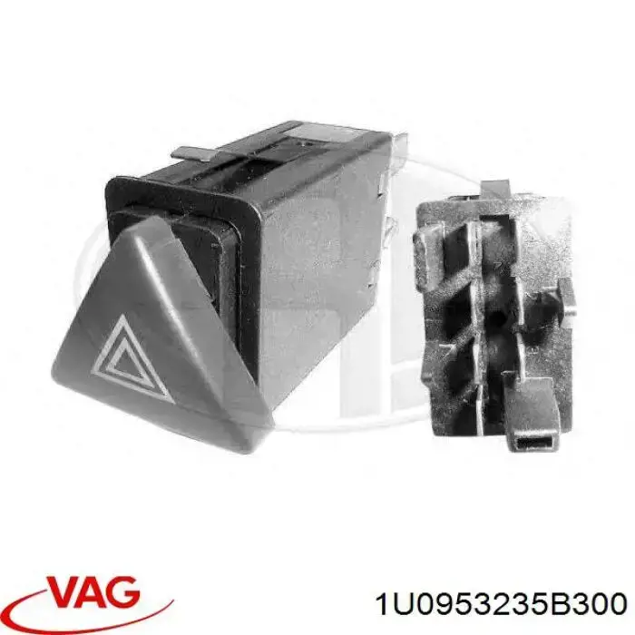 Przycisk włączania światła awaryjnego VAG 1U0953235B300 cena, od 16,33 USD