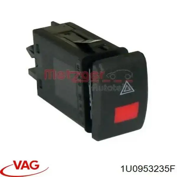 Przycisk włączania światła awaryjnego VAG 1U0953235F cena, od 22,08 USD