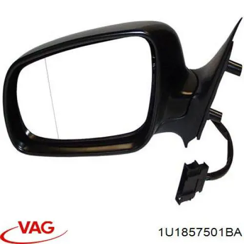 Lusterko wsteczne lewe VAG 1U1857501BA cena, od 73,21 USD