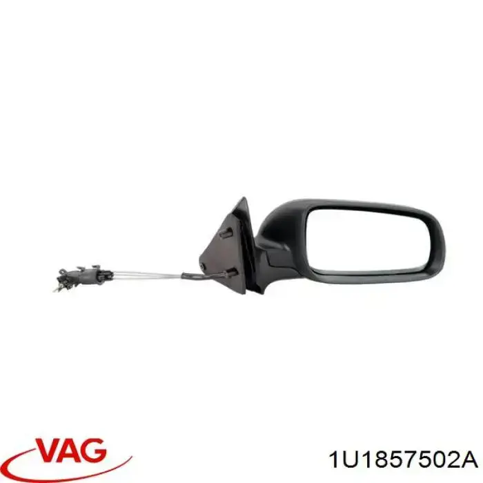 Lusterko wsteczne prawe VAG 1U1857502A cena, od 54,48 USD