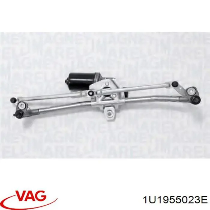 Do koszyka 1U1955023E VAG Mechanizm wycieraczek