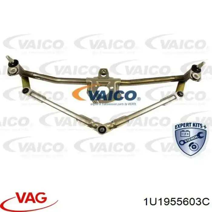 Do koszyka 1U1955603C VAG Mechanizm wycieraczek