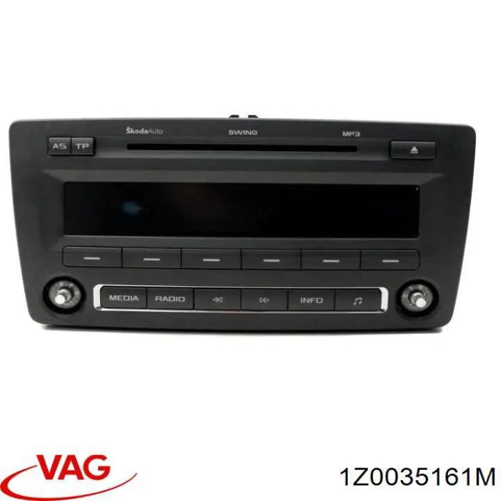 Radioodtwarzacz (radio AM/FM) Skoda Yeti SUV (5L, 5L1, 5L2, 5L6, 5L7) (2009 - 2017) cena, od 115,98 USD