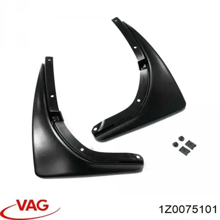 1Z0075101 VAG Chlapacze tylne, komplet