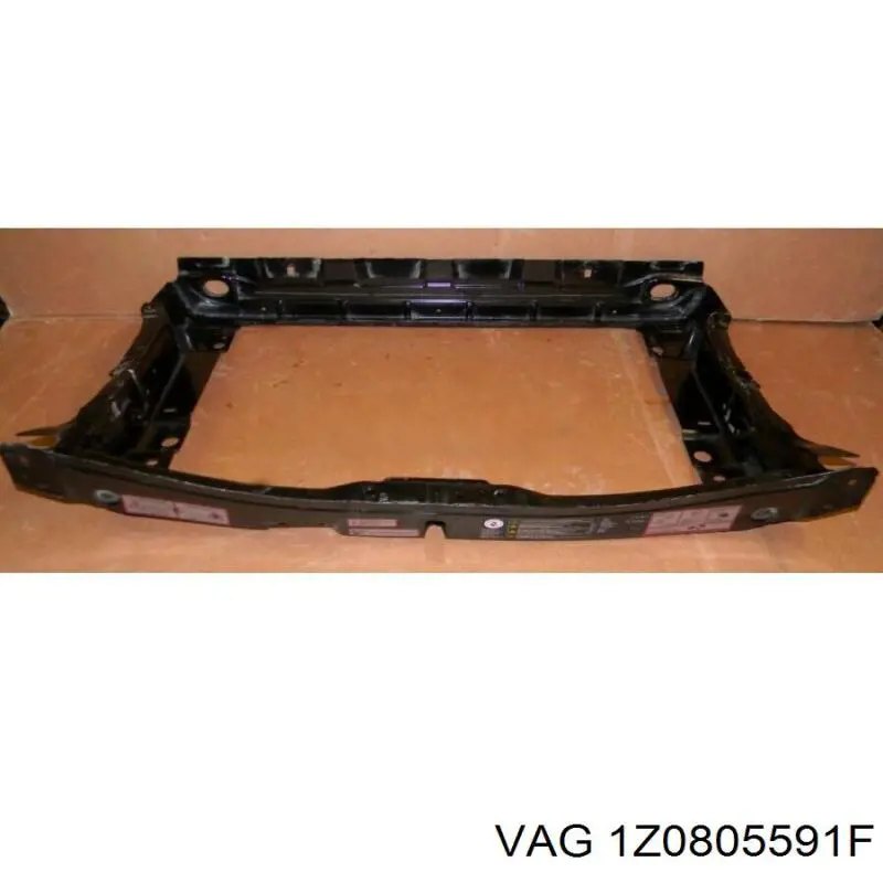 Osłona chłodnicy kompletna (panel mocowania reflektorów) VAG 1Z0805591F cena, od 92,46 USD