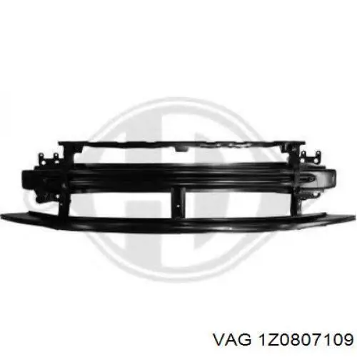 1Z0807109 VAG Wzmocnienie zderzaka przedniego