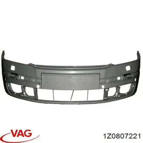 1Z0807221 VAG Zderzak przedni