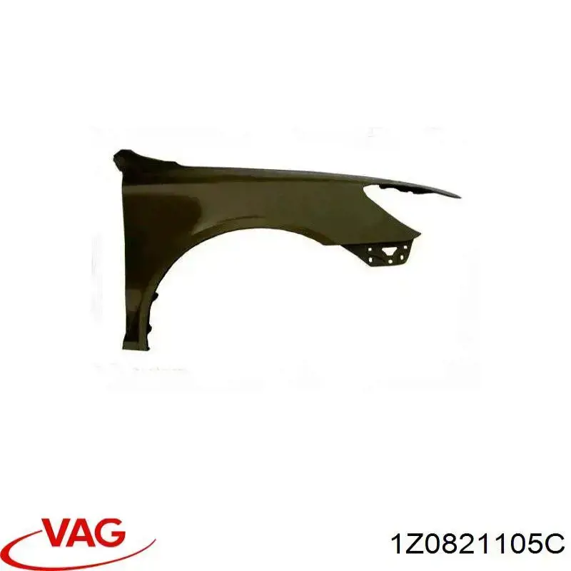 Błotnik przedni lewy VAG 1Z0821105C cena, od 91,18 USD
