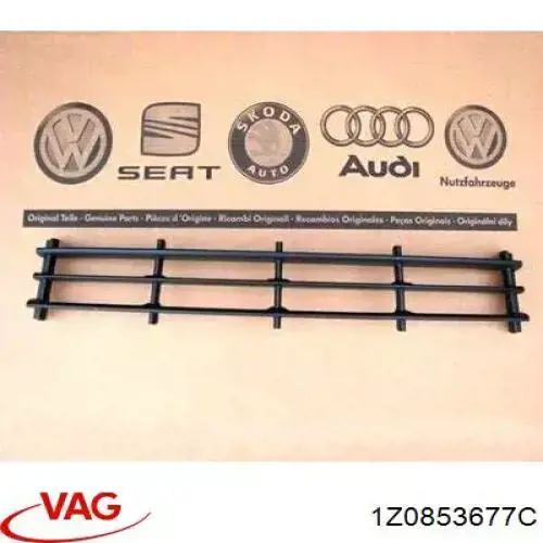 1Z0853677C VAG Kratka zderzaka przedniego