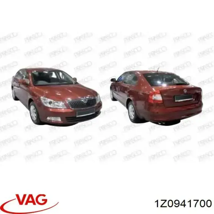 1Z0941700 VAG Lampa przeciwmgielna prawa