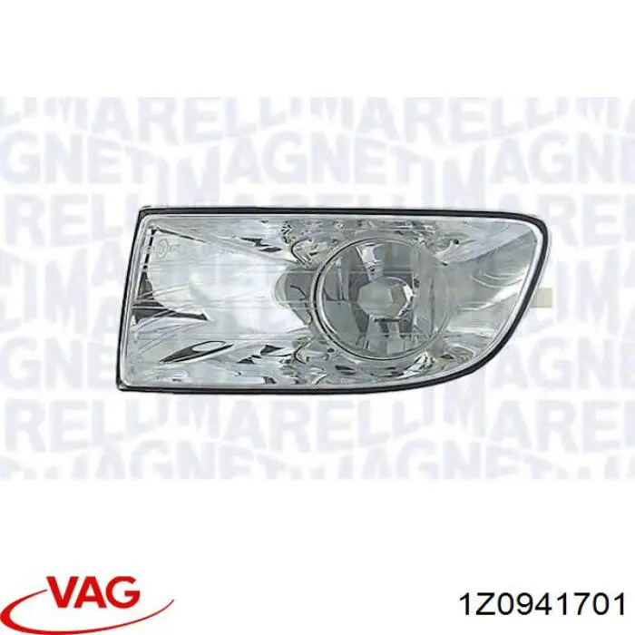 Lampa przeciwmgielna lewa VAG 1Z0941701 cena, od 42,00 USD