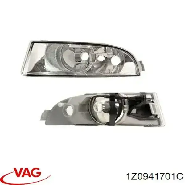 1Z0941701C VAG Lampa przeciwmgielna lewa